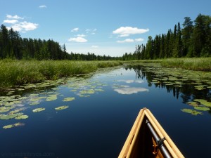 Canoe in BWCAW