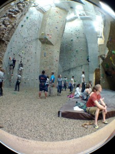 Romance at the Climbing Gym