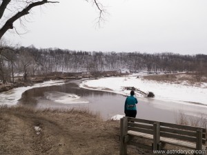 River view during hike