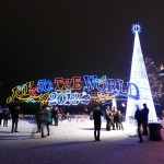 Lighting up the shortest night of the year with Christmas lights