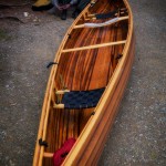 Finally Finished with our Cedar Strip Canoe